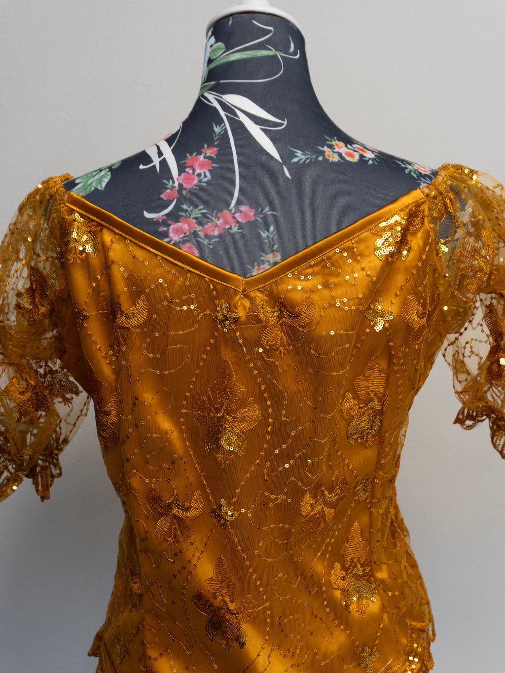 Body Dentelle yumna - moutarde