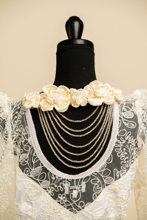 Body Dentelle LEENE - Blanc