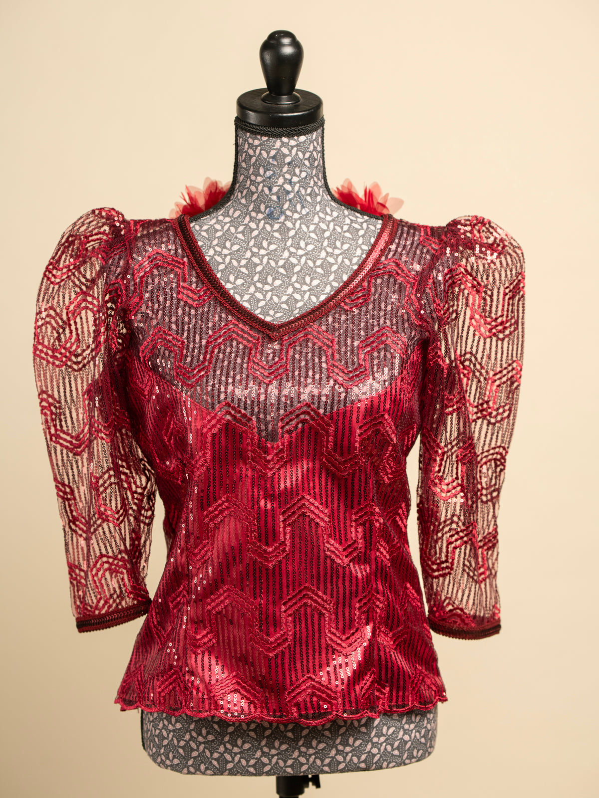 Body Dentelle LINA - Bordeaux