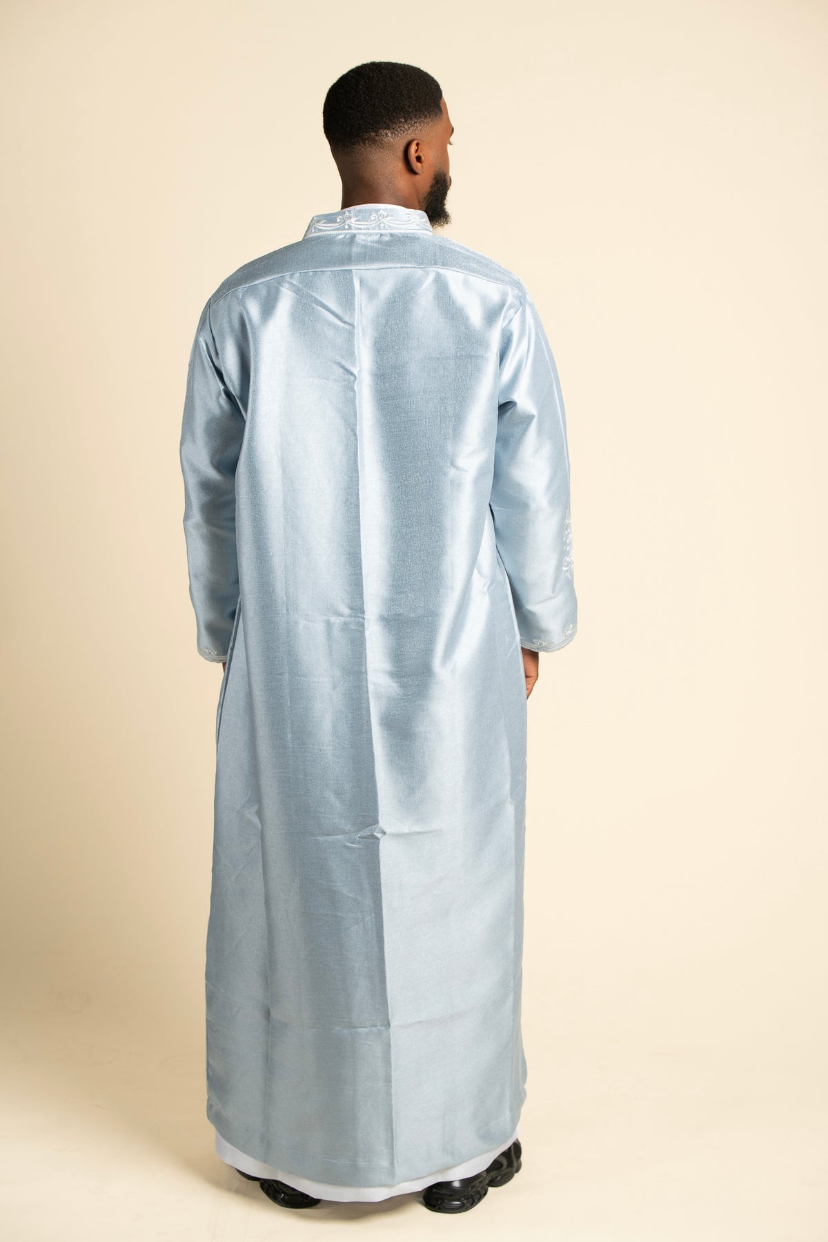 ENSEMBLE QAMIS NAEL - Bleu Poudré