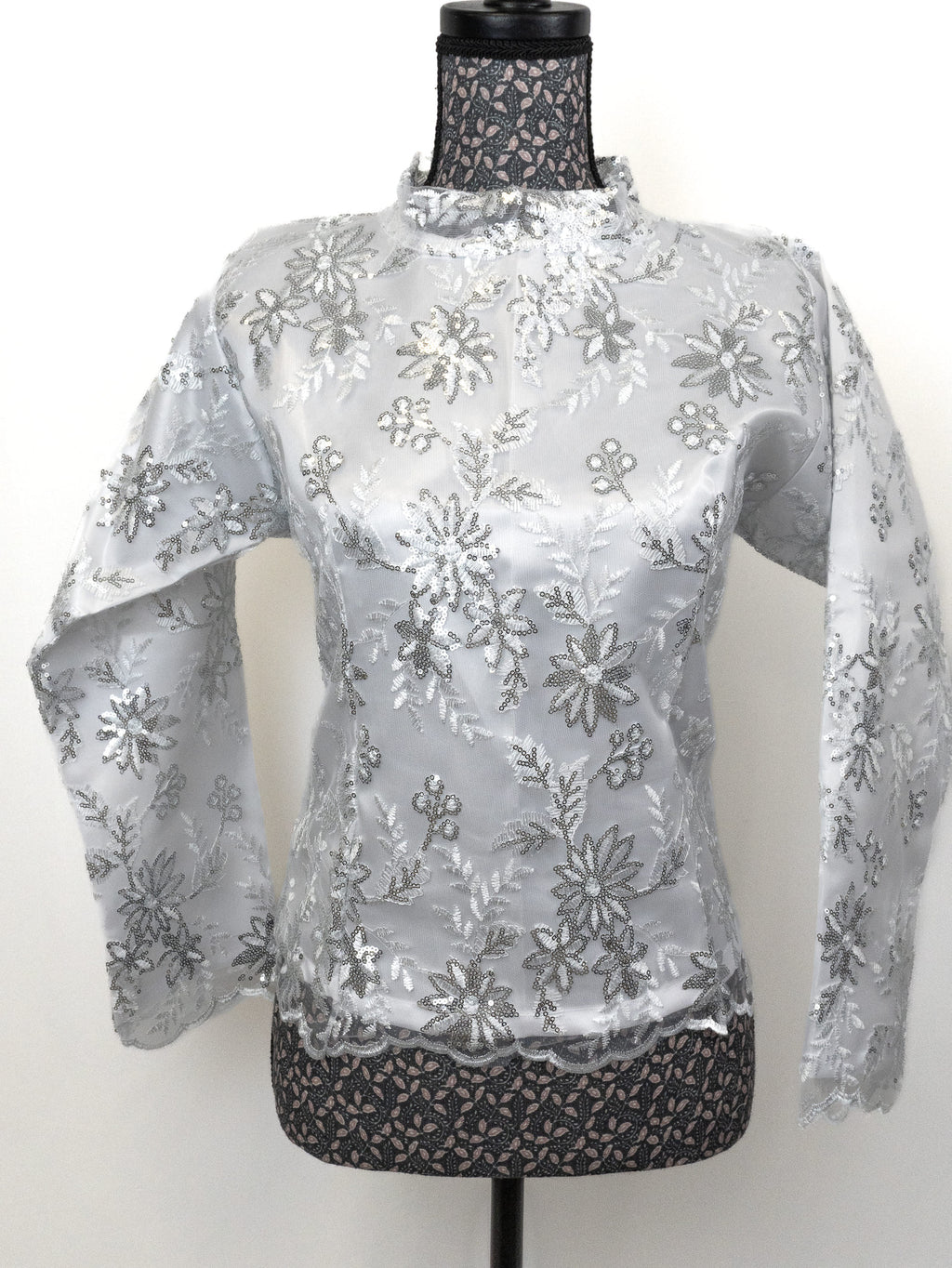 Body dentelle voilée Naïma