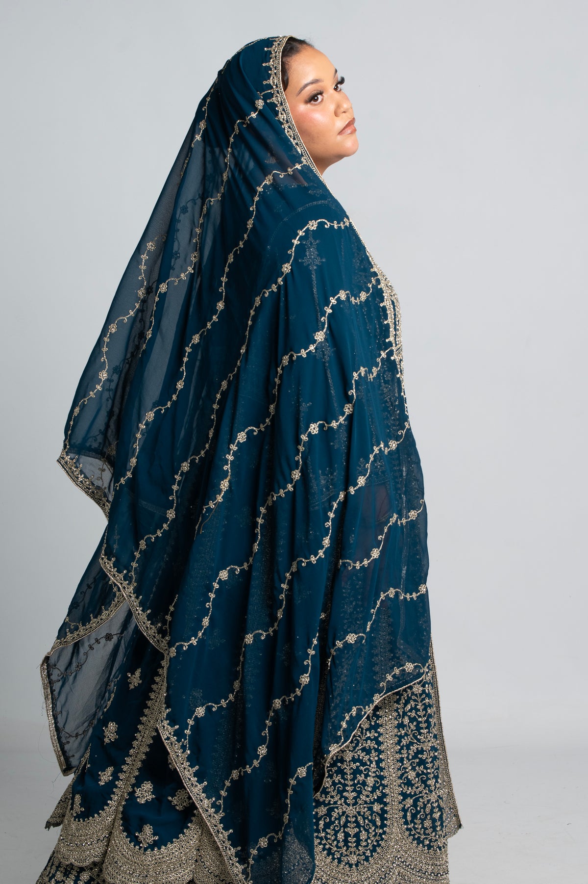 Robe Isla bleu
